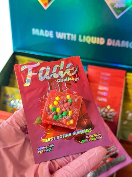 Fade Challenge Fast Acting 500mg Gummies
