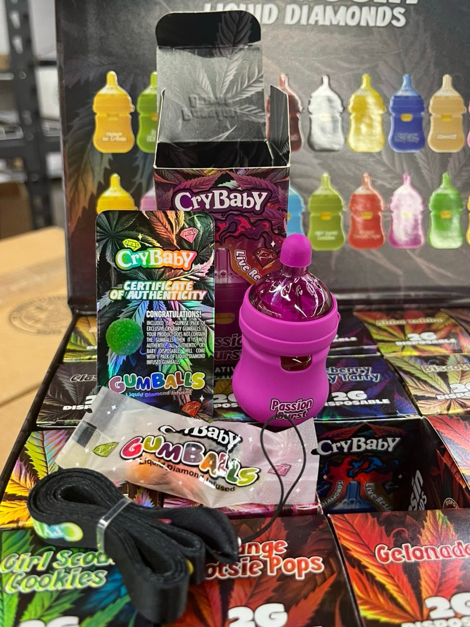 CryBaby 2g Live Resin x Liquid Diamonds Disposable CryBaby 2g Live Resin x Liquid Diamonds Disposable