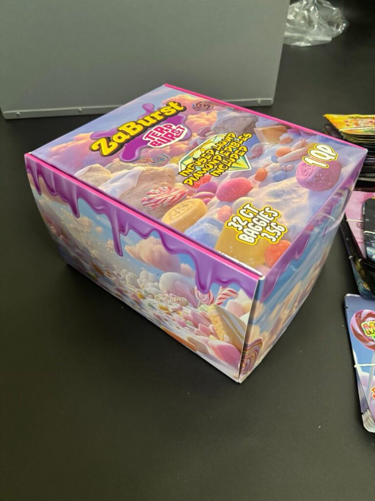 Zaburst x Terp Burst 1QP 3.5g Baggies (Infused Liquid Diamond Edibles Included)