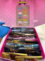 Zaburst x Terp Burst 1QP 3.5g Baggies (Infused Liquid Diamond Edibles Included)