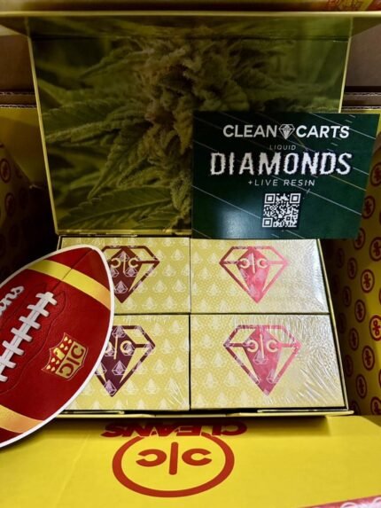 Clean Carts Liquid Diamonds Live Resin 2g Disposable