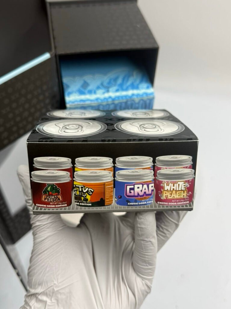 Waxx Fridge Baller Box Exotic Pop Edition + 2 100mg Gummies