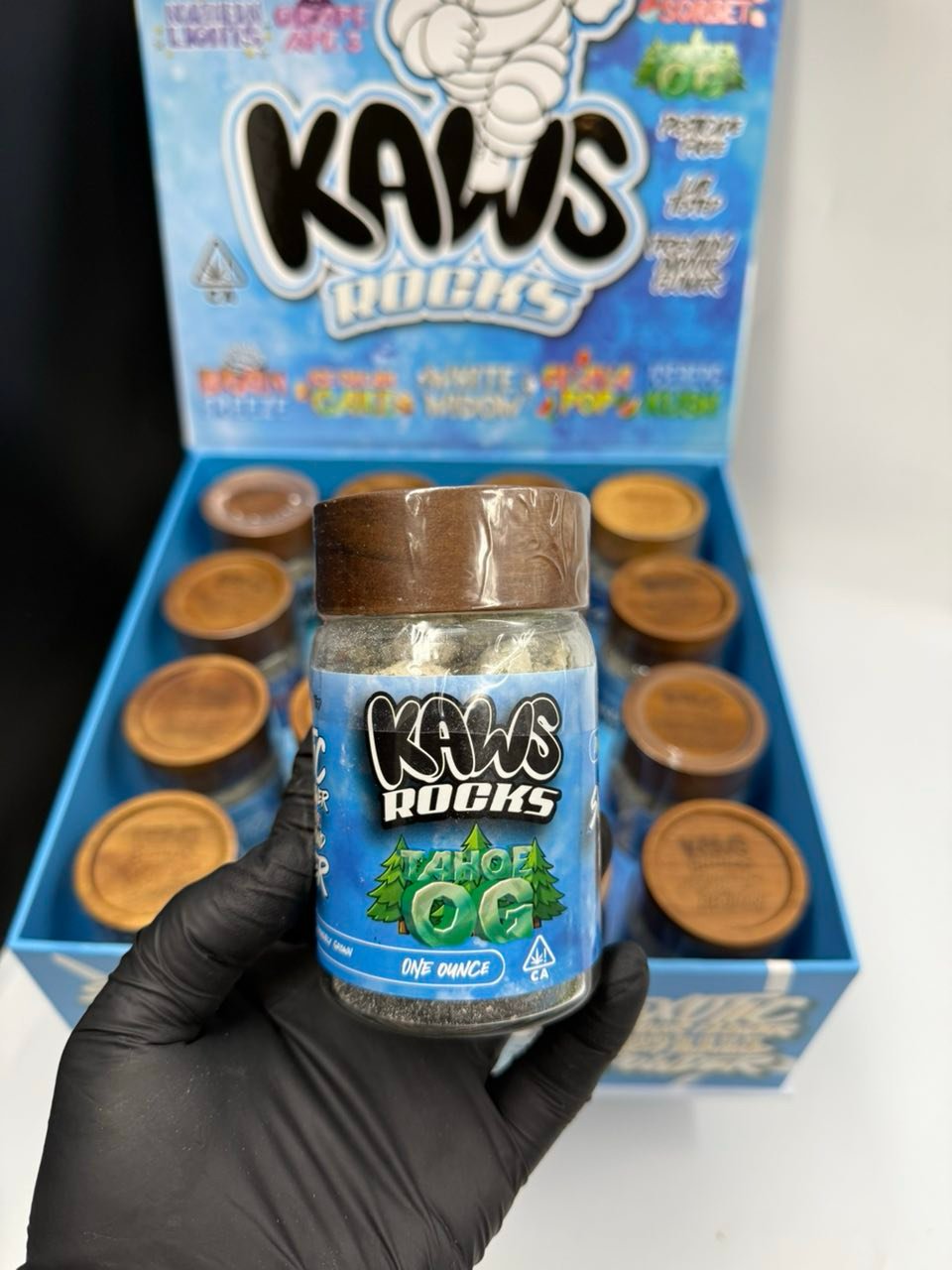 Kaws Rocks Snowcap Edition