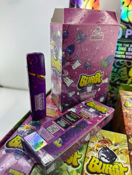 Burst Jolly Rancher/Purple Drank Live Resin Liquid Diamonds 2g Disposable
