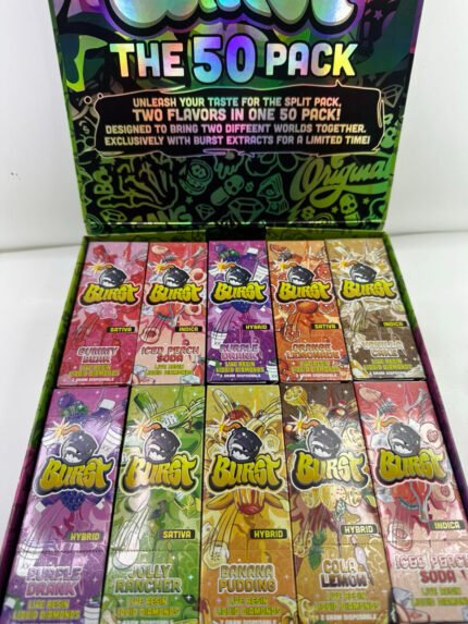 Burst Jolly Rancher/Purple Drank Live Resin Liquid Diamonds 2g Disposable