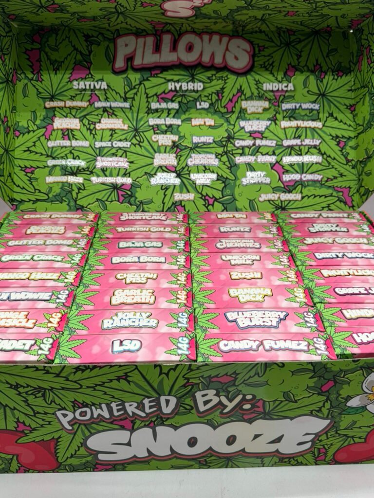 Pillows by Snooze Premium Cannabis Flower Valentine's Edition